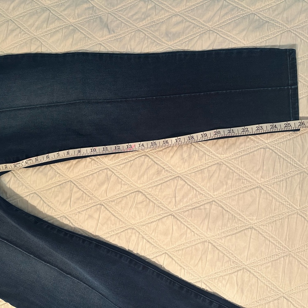 Betabrand Dark Blue Ankle Jeans - Picture 5 of 7